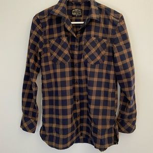 COPY - United By Blue boyfriend fit plaid shirt.